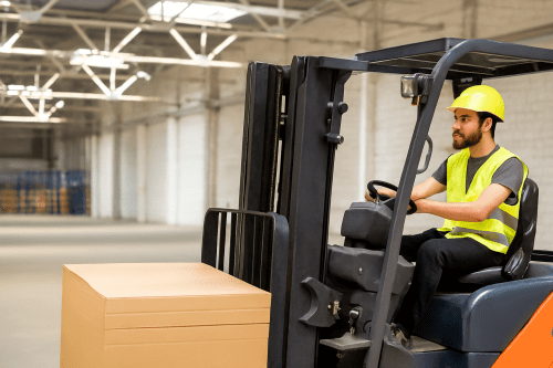 una imagen para grua horquilla Programa de Cumplimiento Normativo : Ley 40 Horas, Ley Conciliación y Ley Karin